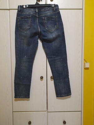 Invictus crop jeans like new, dark blue, size 38