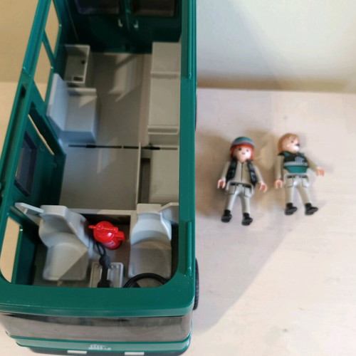 Playmobil vehicle used with missing parts and breaks