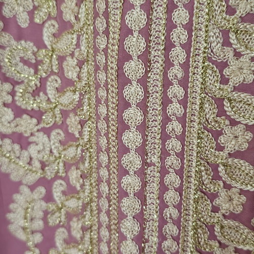 Kaftan cotton pink, new, size L