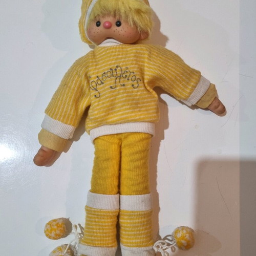 Fasouletos vintage collectible doll used 80s