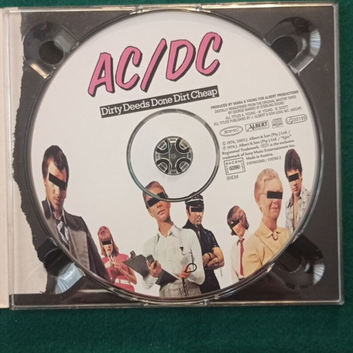 Dirty Deeds Done Dirt Cheap CD (1976) by AC/DC like new, rock