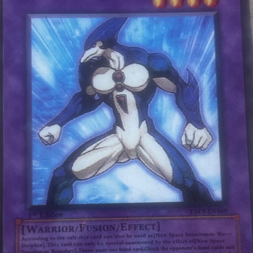 New Space Swordsman - Oceanic Dolphin Yu-Gi-Oh! card