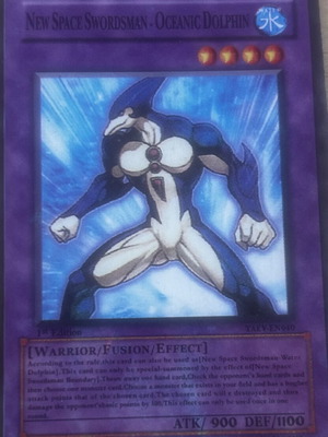 New Space Swordsman - Oceanic Dolphin Yu-Gi-Oh! card