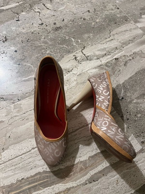 CNC Costume Nationale pumps like new, beige, 10cm heel, size 39