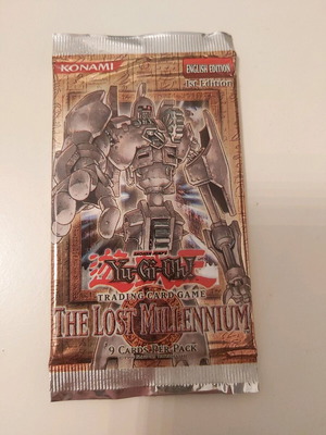 Yugioh The Lost Millennium 1st edition pack σφραγισμένο, καινούργιο