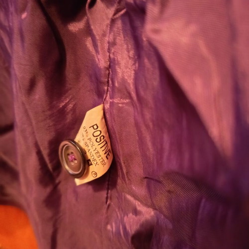 Positive women's jacket size Medium like new, purple