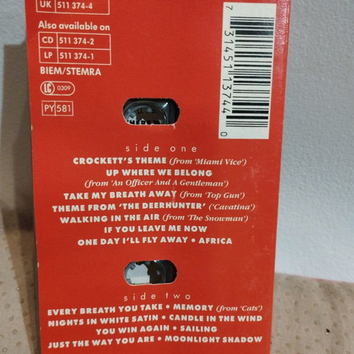 The Shadows Themes & Dreams cassette used, pop
