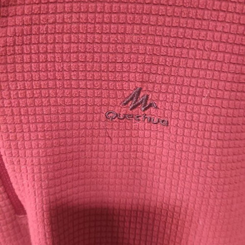 Decathlon Quechua hiking jacket used, red, size S