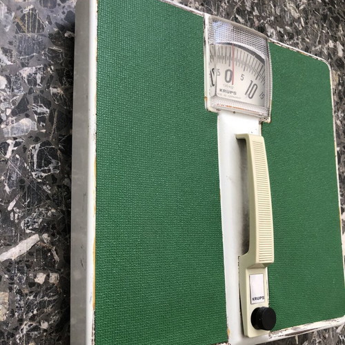 Krups analog floor scale 130kg used