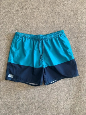 Tribord swim shorts size S like new, blue and turquoise