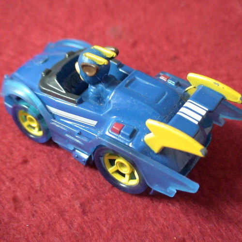 Nickelodeon PAW Patrol chase vehicle used, blue dog, metal toy car