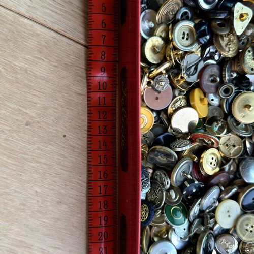 Vintage and vintage-style button collection