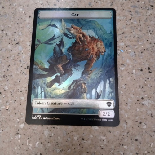 Magic the Gathering Token Foil new