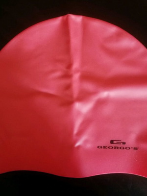 George's swimming cap used