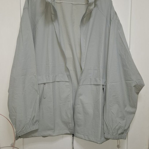 Unisex summer jacket gray, new, sizes M to XL