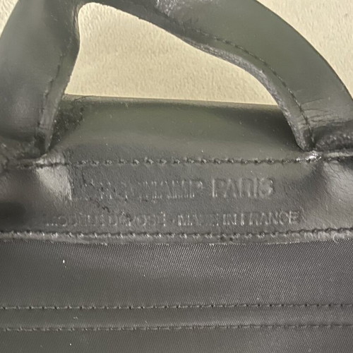 Longchamp Le Pliage backpack used, black, zipper needs replacement