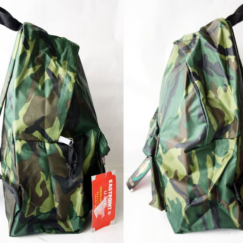 Vintage 90's Eastpoint USA school backpack military camouflage new