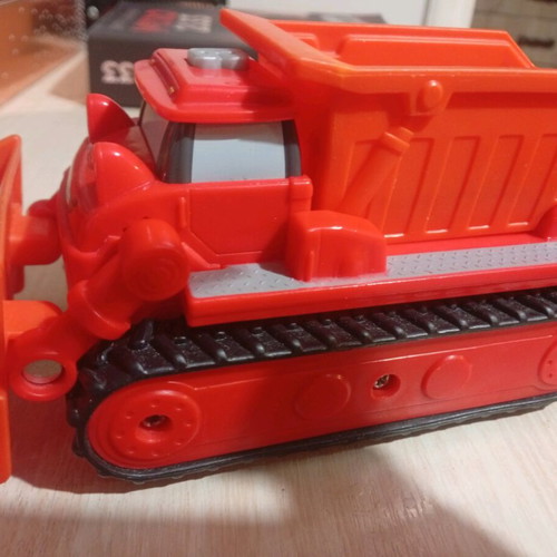 Bob The Builder MUCK red 3.5" construction dump truck used