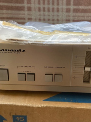 Marantz PM 340 amplifier 1984 new in original box