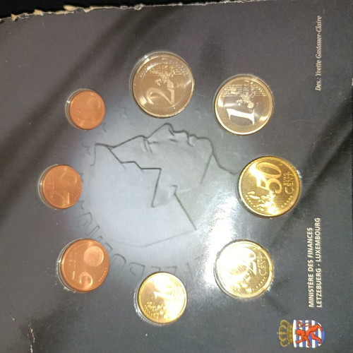 Λουξεμβούργο euro coin set 2003 σαν καινούργιο από σπασμένο Benelux blister