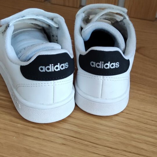 Adidas sneakers kids size 29 white used