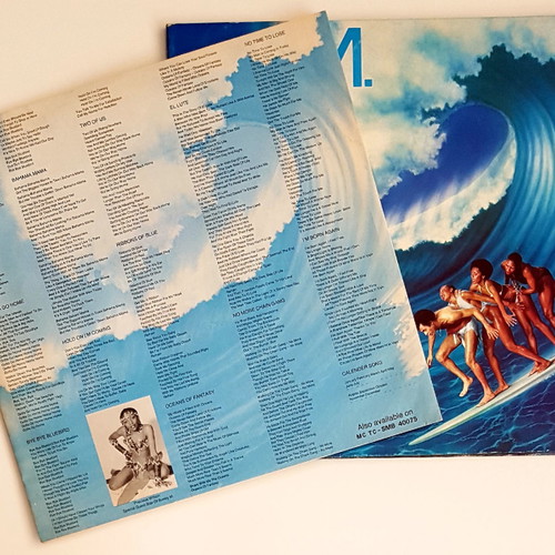 Boney M Oceans Of Fantasy vinyl record like new, Greek pressing
