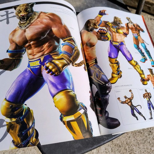 Tekken 6 Artbook with poster like new