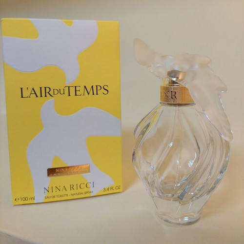 Nina Ricci L' Air Du Temps Eau De Toilette 100 ml like new, authentic