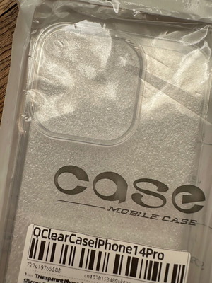 iPhone 14 Pro jelly case new