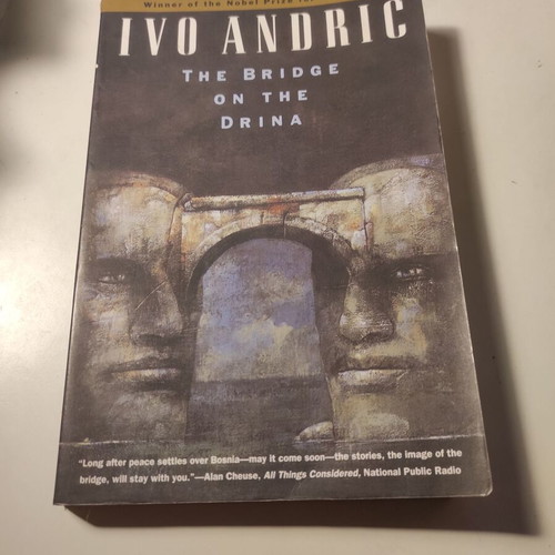The Bridge on the Drina by Ivo Andric, like new English novel