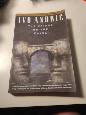 The Bridge on the Drina by Ivo Andric, like new English novel