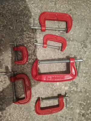 C-Type Clamps like new