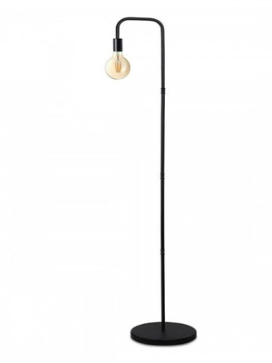 Modern Globostar Snake floor lamp single light, new, black metal