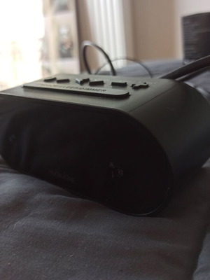 Digital clock and radio used