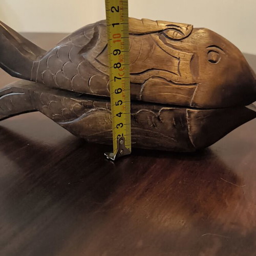 Wooden decorative fish like new