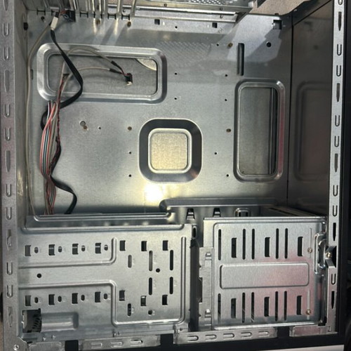 Black computer case used 47x41x18