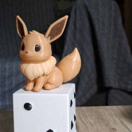 Eevee Pokémon figure handmade and hand-painted, new