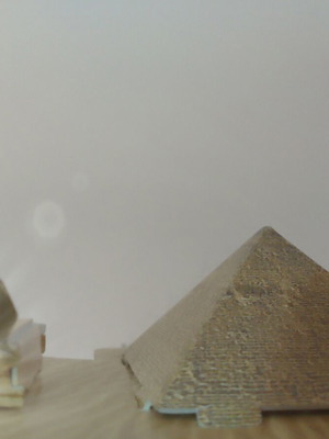3D Egyptian Pyramid and Sphinx Model Kit, collectible