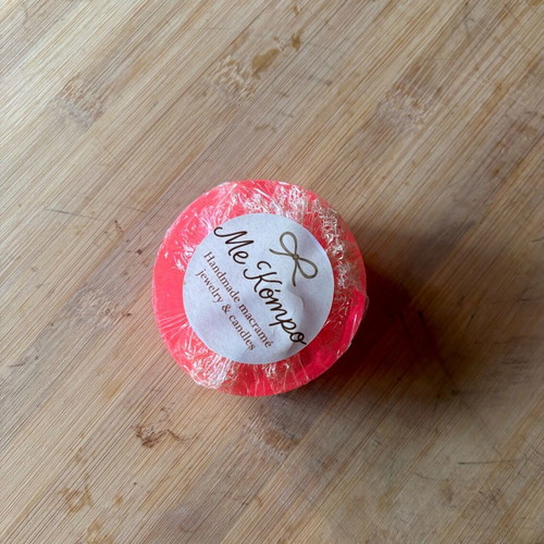 To Mystiko Triantafyllo Handmade Glycerin Soap with Natural Loofah New