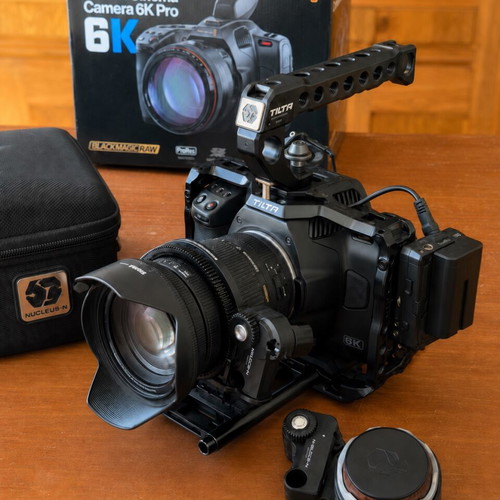 Blackmagic Pocket Cinema Camera 6K Pro Full Rig