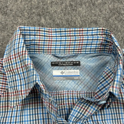 Columbia Silver Ridge Multi Plaid Women's Shirt new, Omni-Shade Omni-Wick, blue