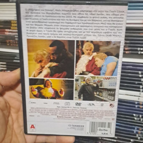 Bad Santa DVD used, comedy with subtitles