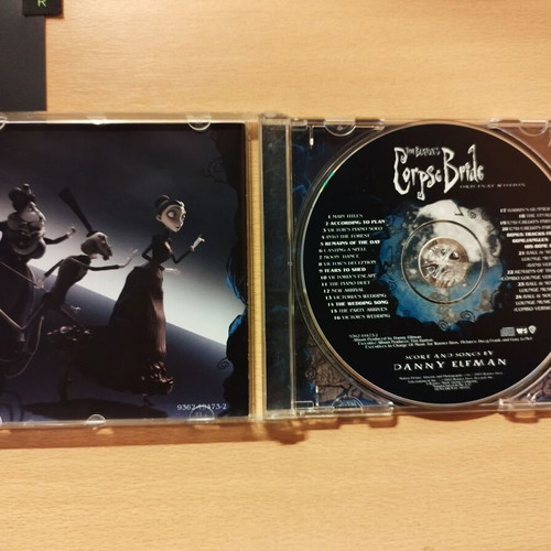 Tim Burton Corpse Bride soundtrack CD used, The Corpse Bride