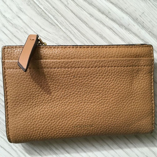 Eve 12 Credit Card Zip Wallet Oroton used, beige