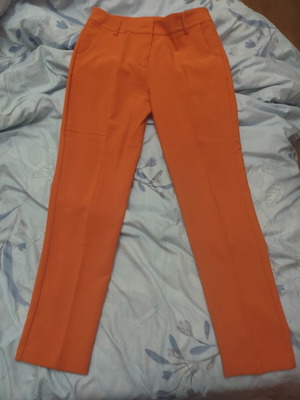 Tantra dark orange pants lightly used, size L