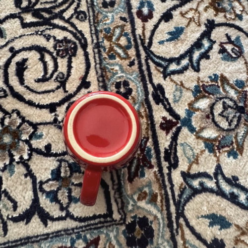 Lacta glass mug new