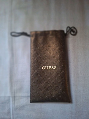 Guess glasses case new, black
