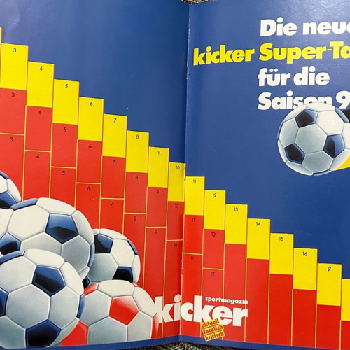 Kicker Annual Almanac 1991-1992, West Germany Edition Magazine