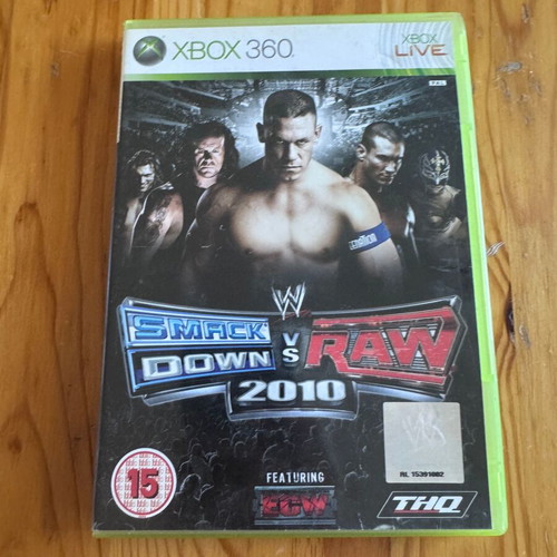 Smackdown vs Raw 2010 Xbox 360 game used, good condition