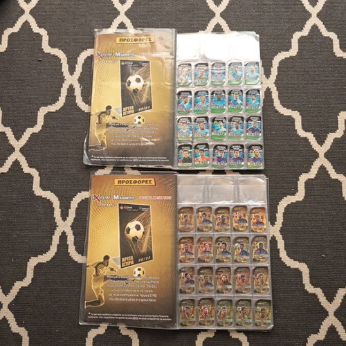 Football Metal Tag Albums 2022 like new, set of 2